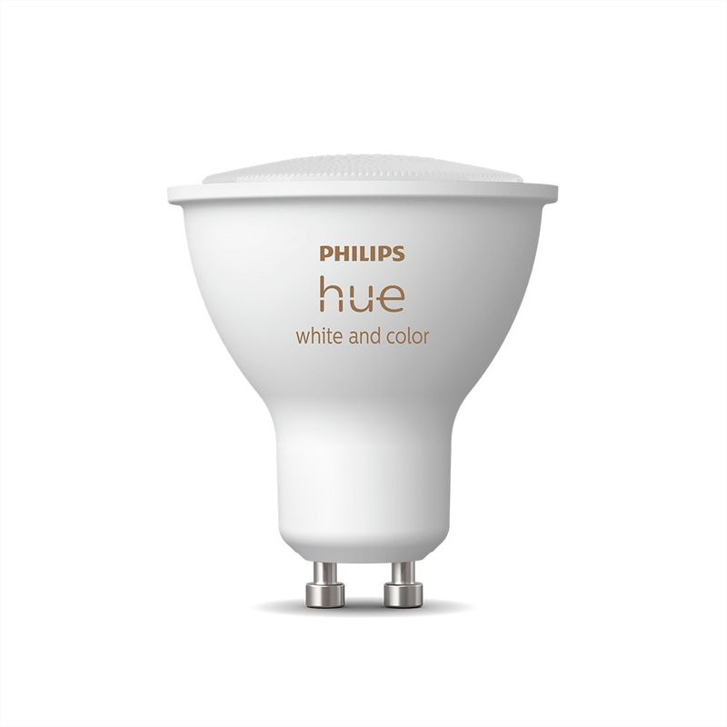 PHILIPS HUE - Ampolleta Led Inteligente Philips Hue Gu10 4.3w 350lm Rgb