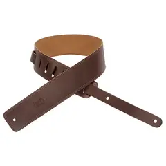 LEVYS - Correa para Guitarra Eléctrica 6,4cm Cuero L:94-127cm Brown