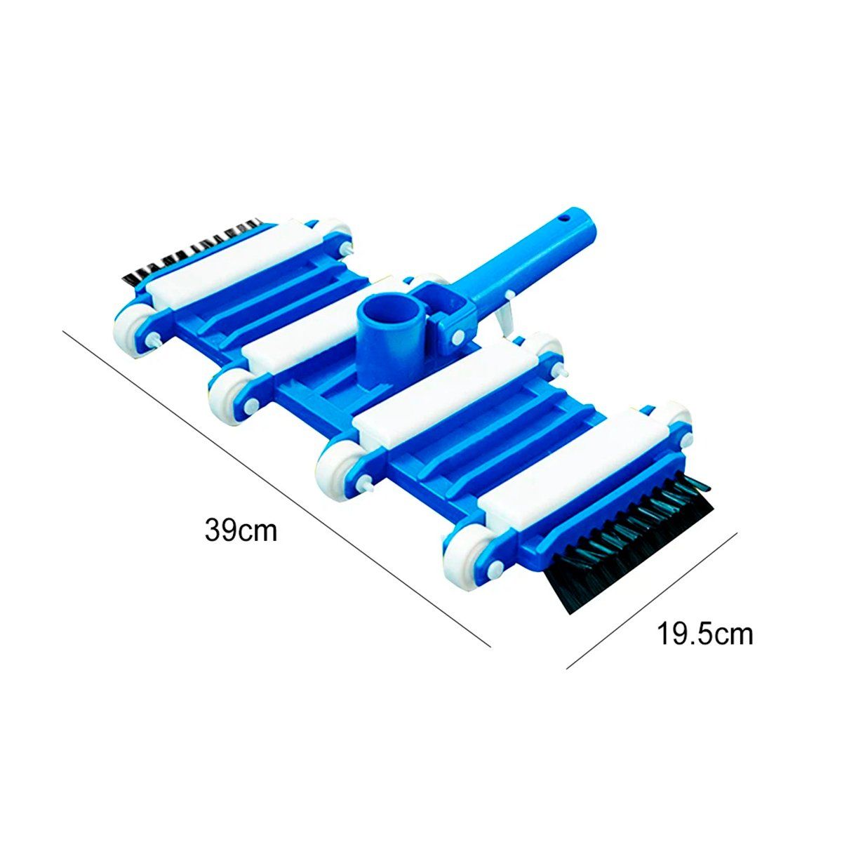 GENERICO - Limpiafondos 8 ruedas fijas Bighouse