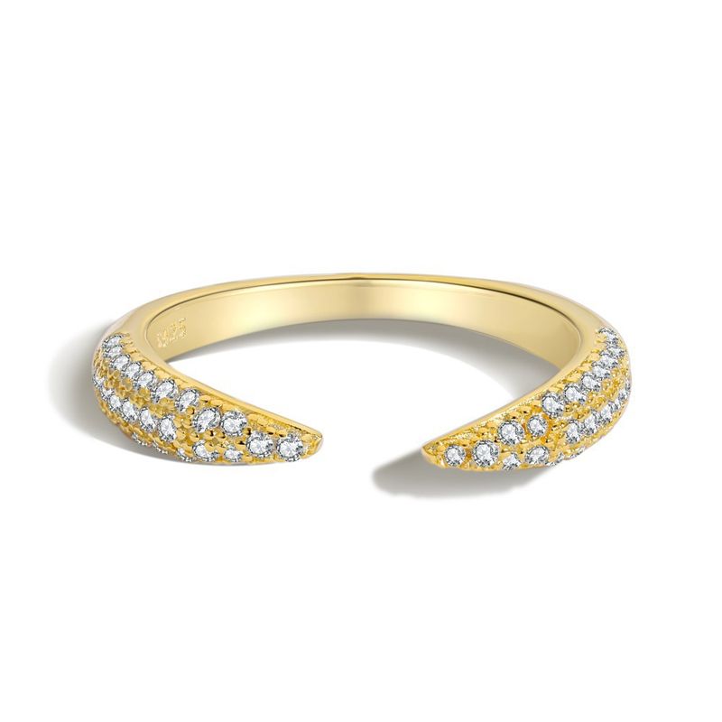 GENERICO - Anillo Plata 925 Talla US 7 - Elisa Gold