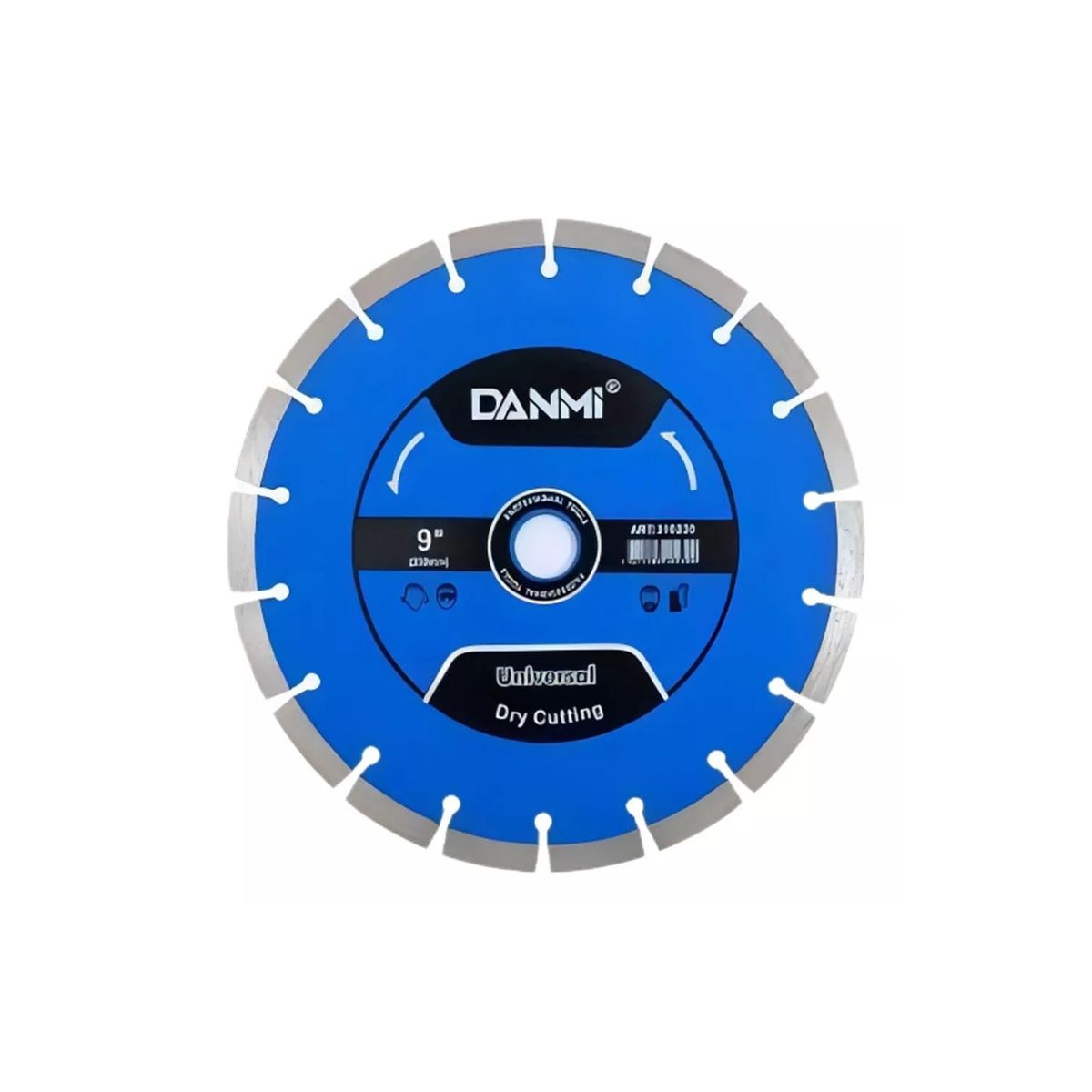 GENERICO - Disco De Corte De Diamante Hoja De Sierra Segmentada 115 Mm
