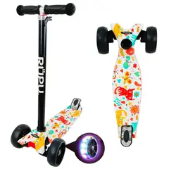 GENERICO - Scooter Monopatín Infantil Diseño de Gato D15