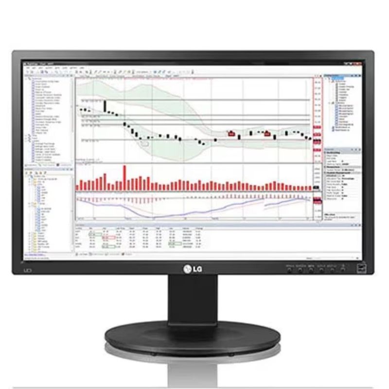 LG - LG Monitor 24"Pivot IPS Full HD VGA HDMI DVI 5ms 24MB35PH-B