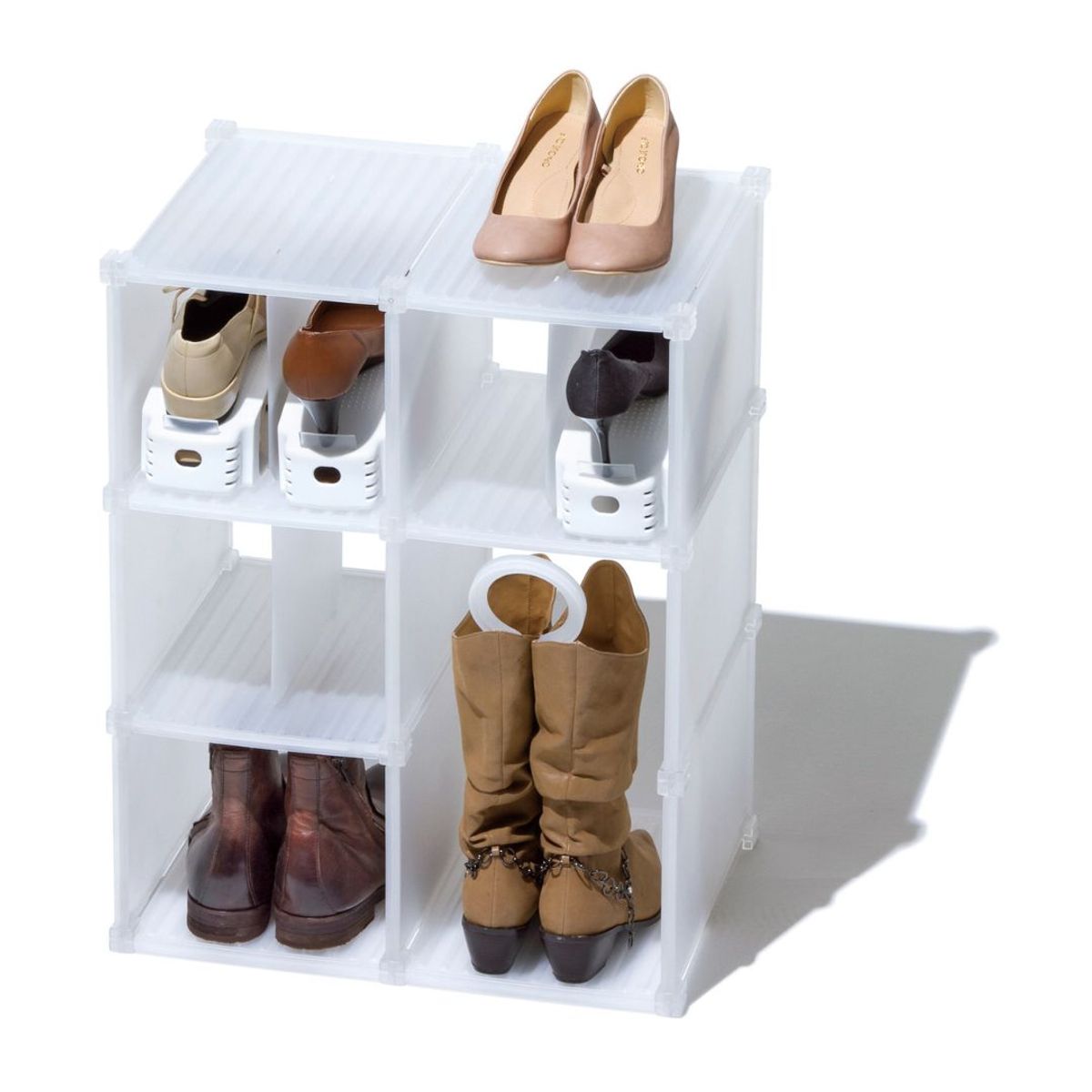 LIKE-IT - Zapatero Like It  Modular y Personalizable de 6 Secciones. Fabricado en Japón