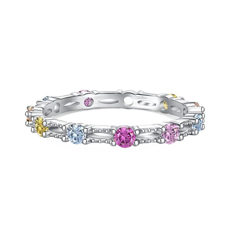 GENERICO - Anillo Plata 925 Talla US 7 - Aida Silver
