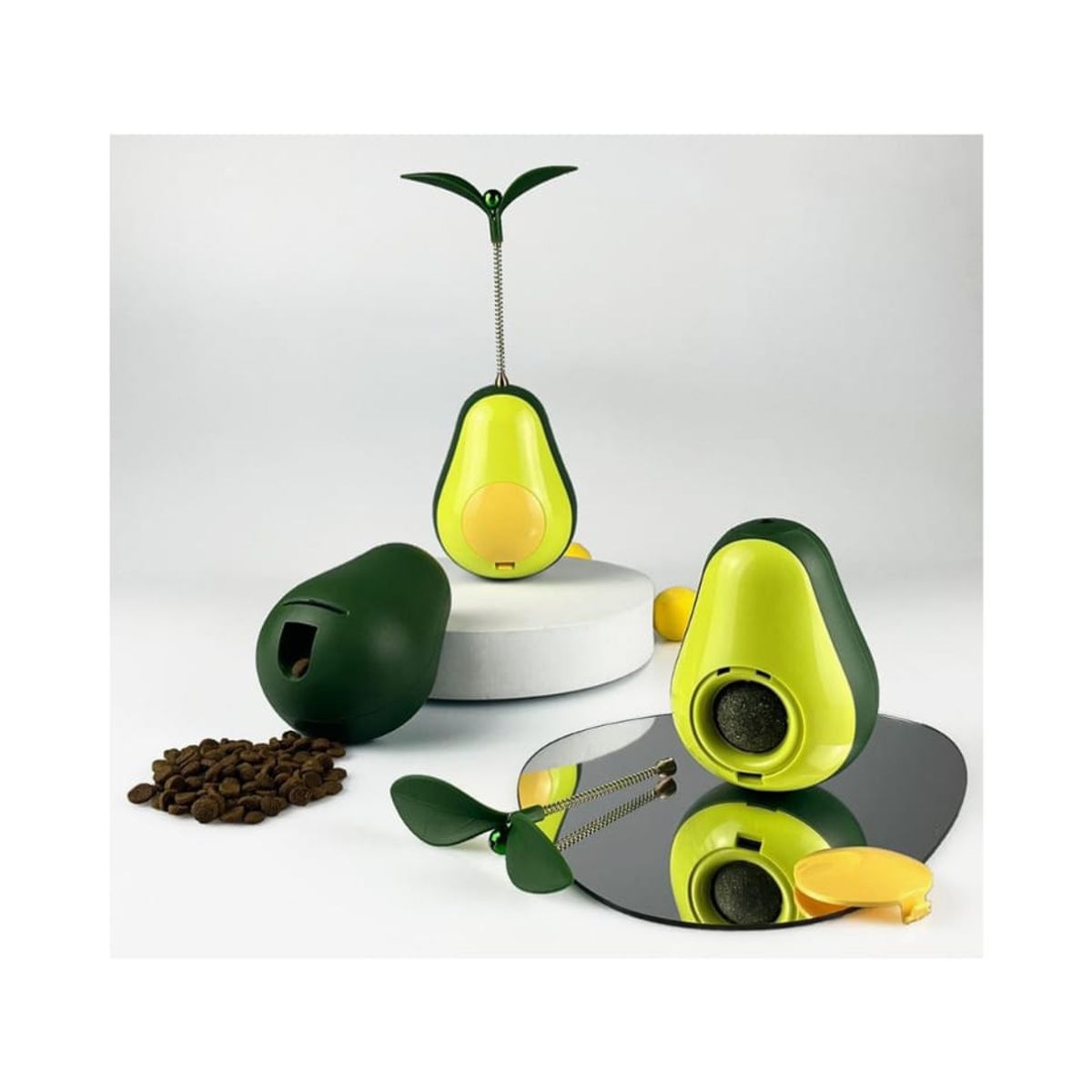 GENERICO - Juguete Para Gatos Diseño Palta Con Catnip