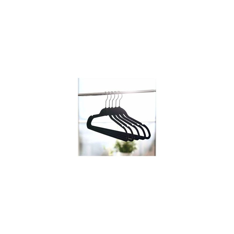 U BUY - Ganchos Colgador De Terciopelo Pack De 50 Unidades Closet