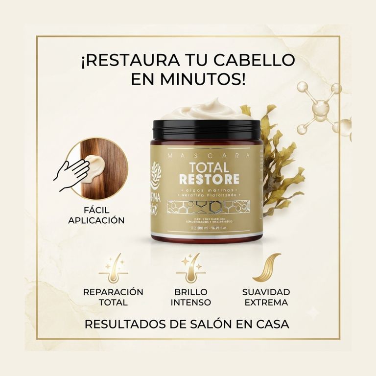 Mascara Restauracion Total 500 ml