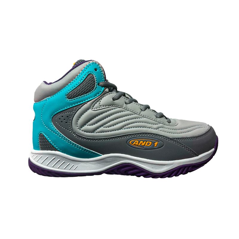 AND1 - Zapatillas Niños And1 Pulse 3.0 Gris / Morado - Gris