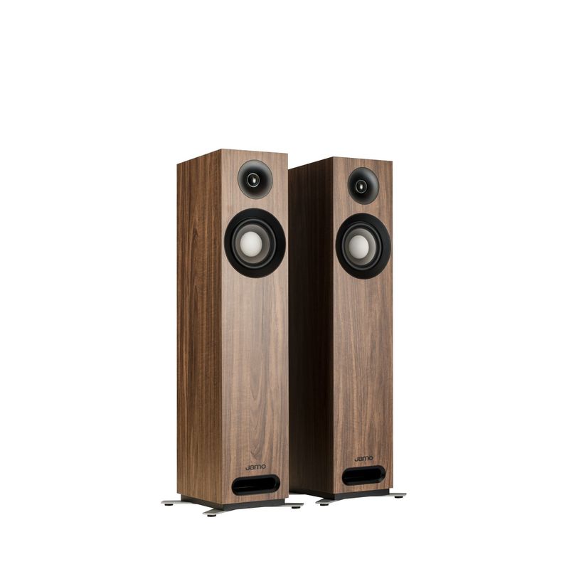 JAMO - Par De Parlantes Columnas S805W Café Jamo