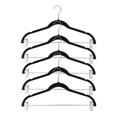 BOX SWEDEN - Set 5 ganchos de Felpa para Pantalones Boxsweden