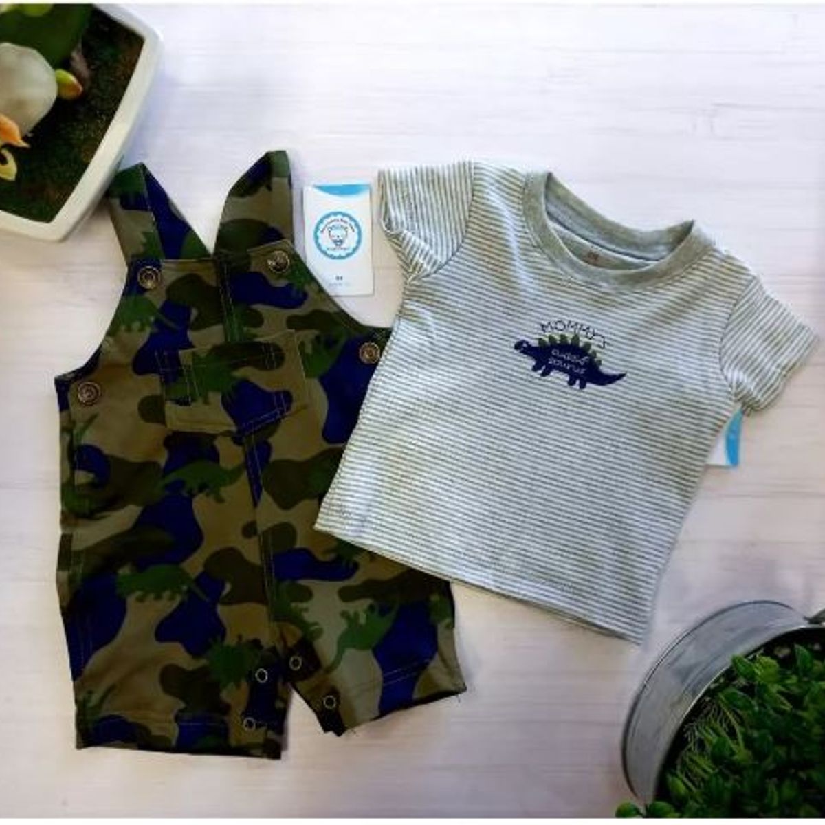 TEDMIMAK - jardinera algodon niño