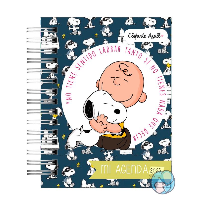 ELEFANTE AZULL - Agenda Snoopyxx 2025