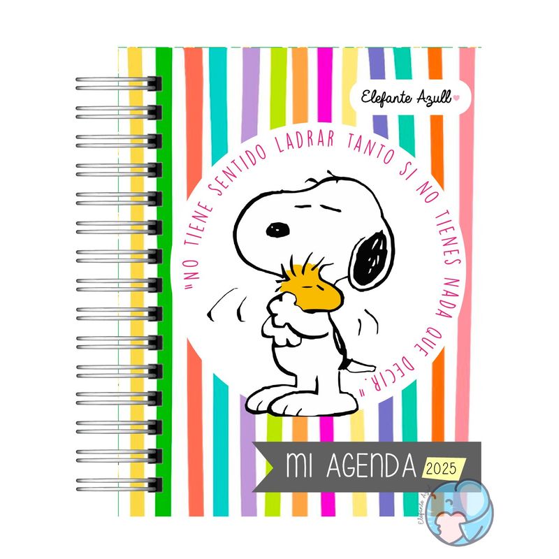 ELEFANTE AZULL - Agenda Snoopyxx 2025