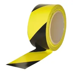 LAVORO - Cinta delimitadora 15mt x 50mm Amarillo / Negro