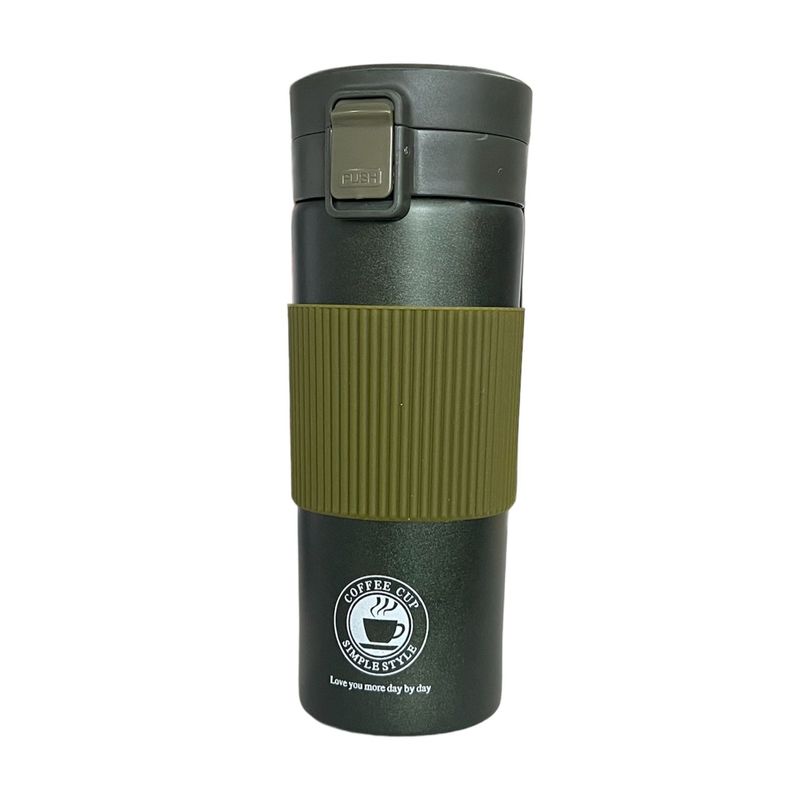 GENERICO - Termo Agua Caliente Y Fria Cafe Vaso Termico 500ml V