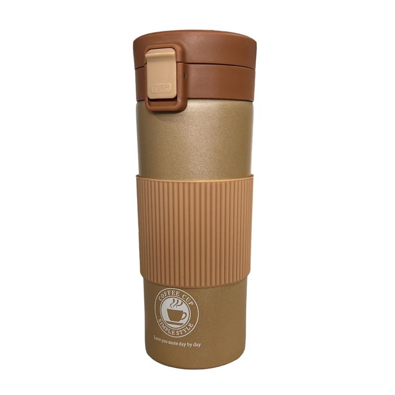 GENERICO - Termo Agua Caliente Y Fria Cafe Vaso Termico 500ml D