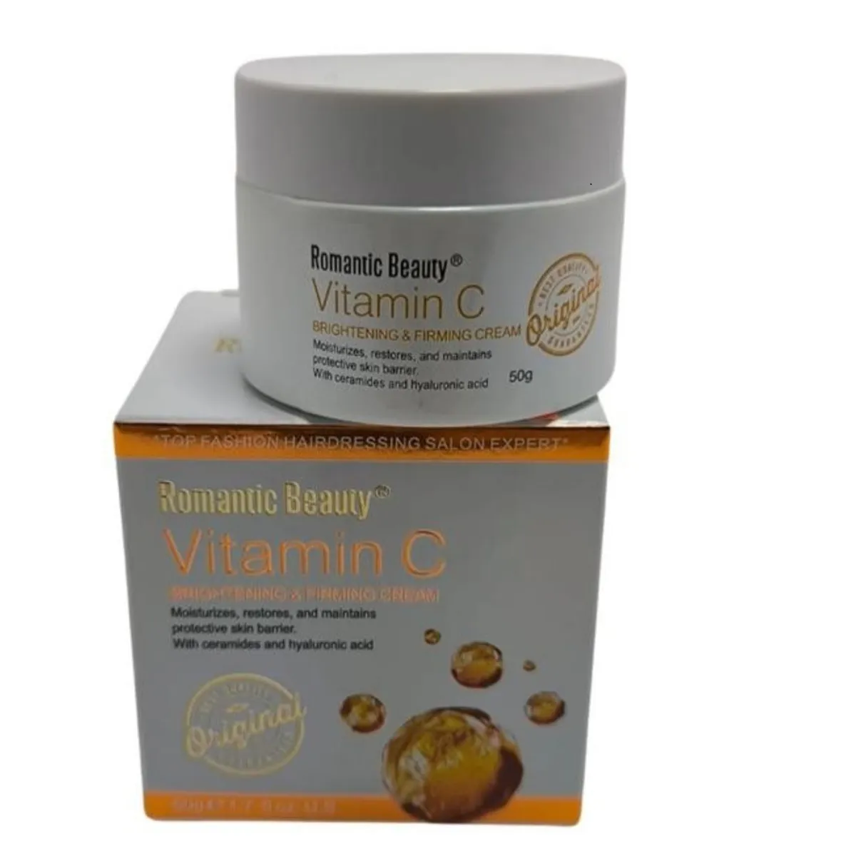 GENERICO - Crema Facial Anti -Edad Vitamina C y Acido Hialuronic