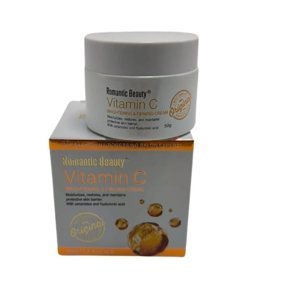 GENERICO - Crema Facial Anti -Edad Vitamina C y Acido Hialuronic