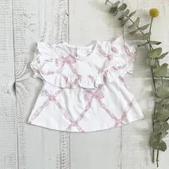 WAWABABY - Blusa Niña Bebe MC Lucia Rosado
