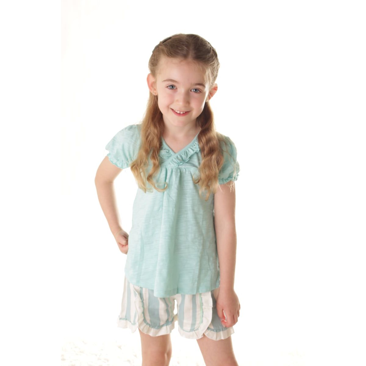 WAWABABY - Blusa Niña MC Maya Verde