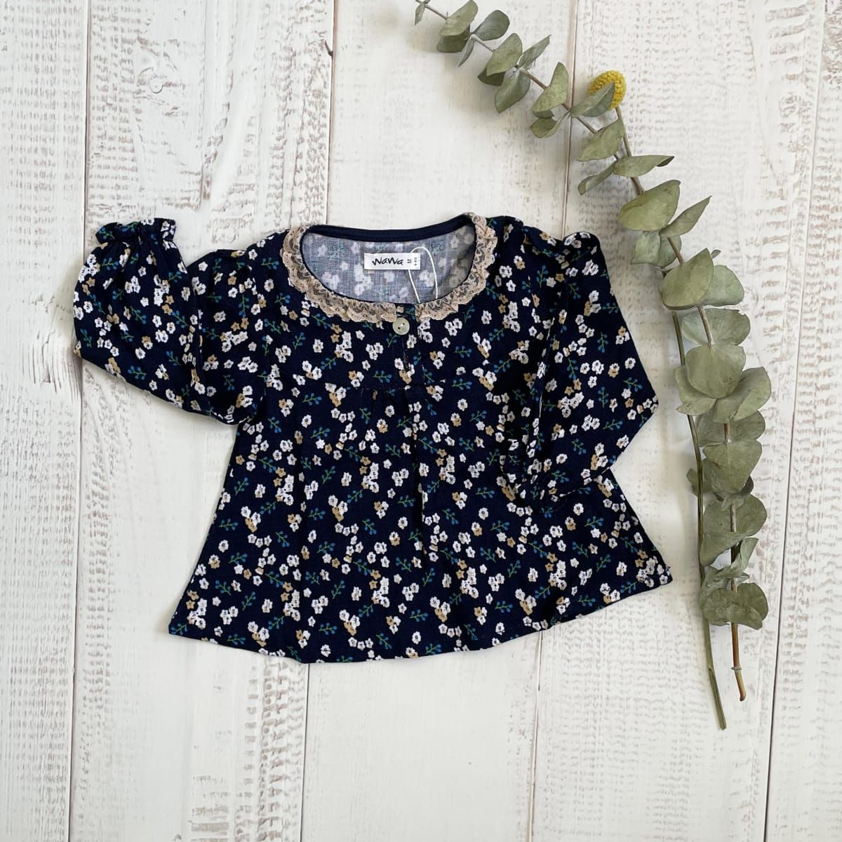 WAWABABY - Blusa Niña Bebe ML Floreada Bibi