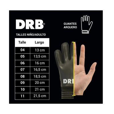 Imagen 2 del producto Guantes Arquero Futbol Con Ferula Para Niños Rainbow