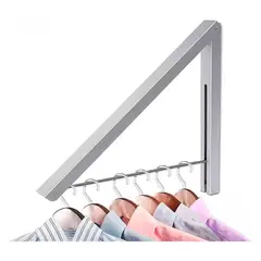 GENERICO - Tendedero Plegable De Pared Colgador De Aluminio