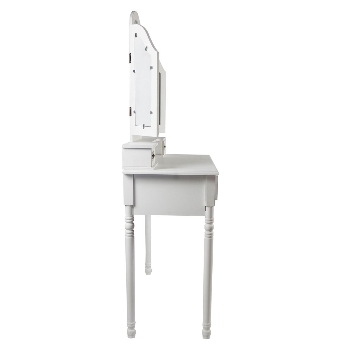 LOVEN - Tocador Vintage Bocholt 4dw Blanco con Piso