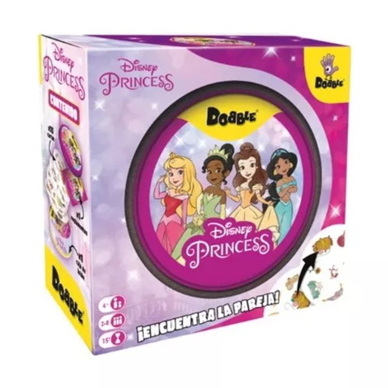 ASMODEE - Dobble Disney Princesas Juego de Mesa