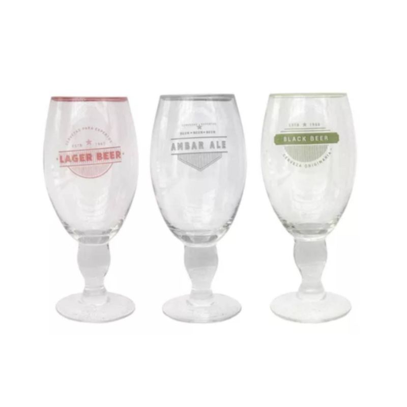 GLASSO - SET DE 3 COPONES CERVECEROS GLASSO