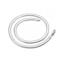 LA GARZA - Collar Mujer Plata Cinta