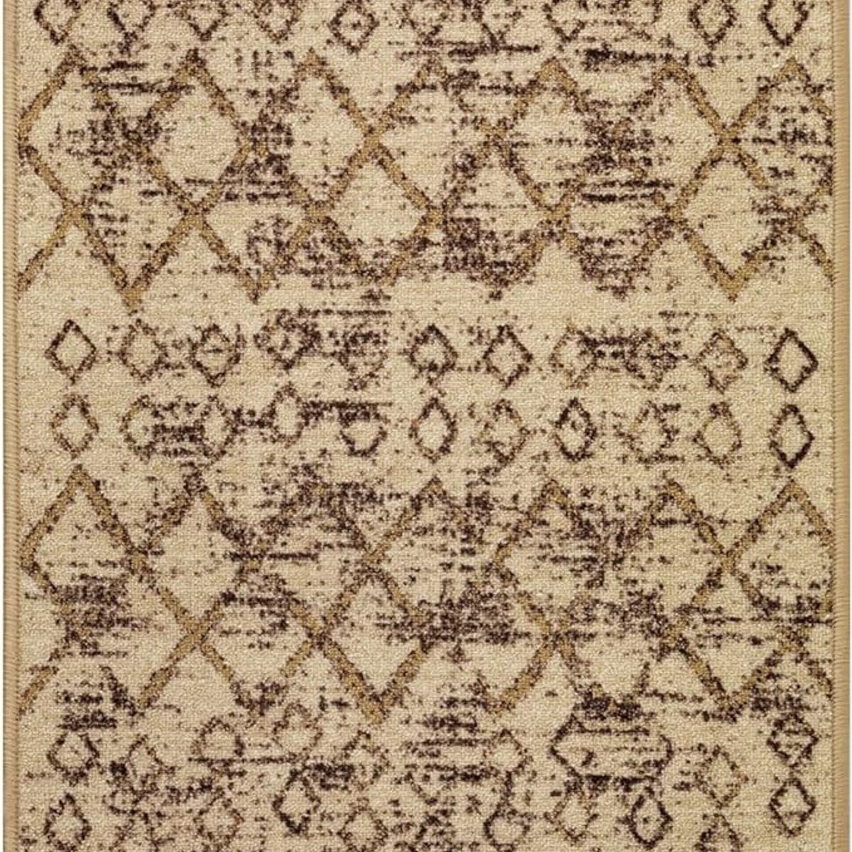 MROTTO - ALFODIA Alfombra de Pasillo Beige 60 x 550 cm Antideslizante