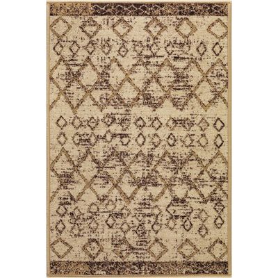Imagen 2 del producto ALFODIA Alfombra de Pasillo Beige 60 x 550 cm Antideslizante