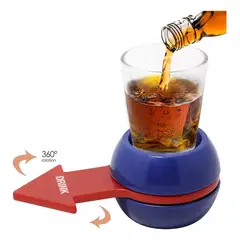 GENERICO - Juego De Ruleta Shot Flecha Giratoria Con Vaso Fiestas