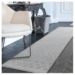 MROTTO - ALFODIA Alfombra de Pasillo Gris 60 x 550 cm Antideslizante