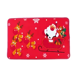 GENERICO - Limpia Pie alfombra diseño Navidad pascuero Trineo