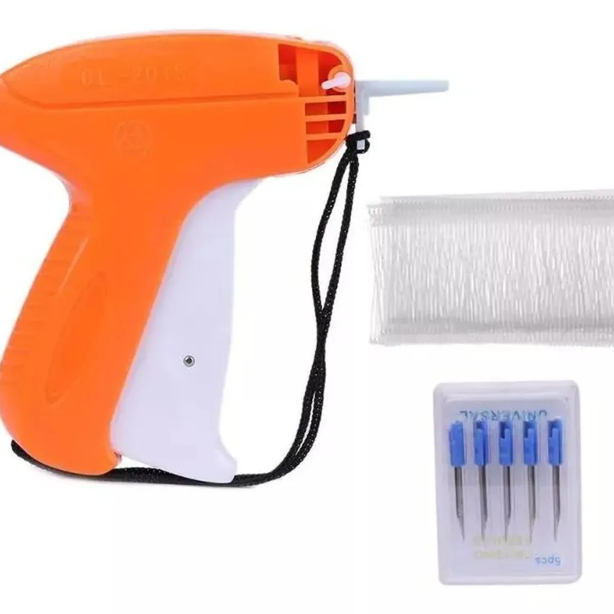 KUANGYE - Kit Pistola Etiquetadora Ropa 5 Agujas 5000 Plastiflechas