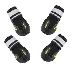LELOX - Zapatos para perros Negro Talla 4