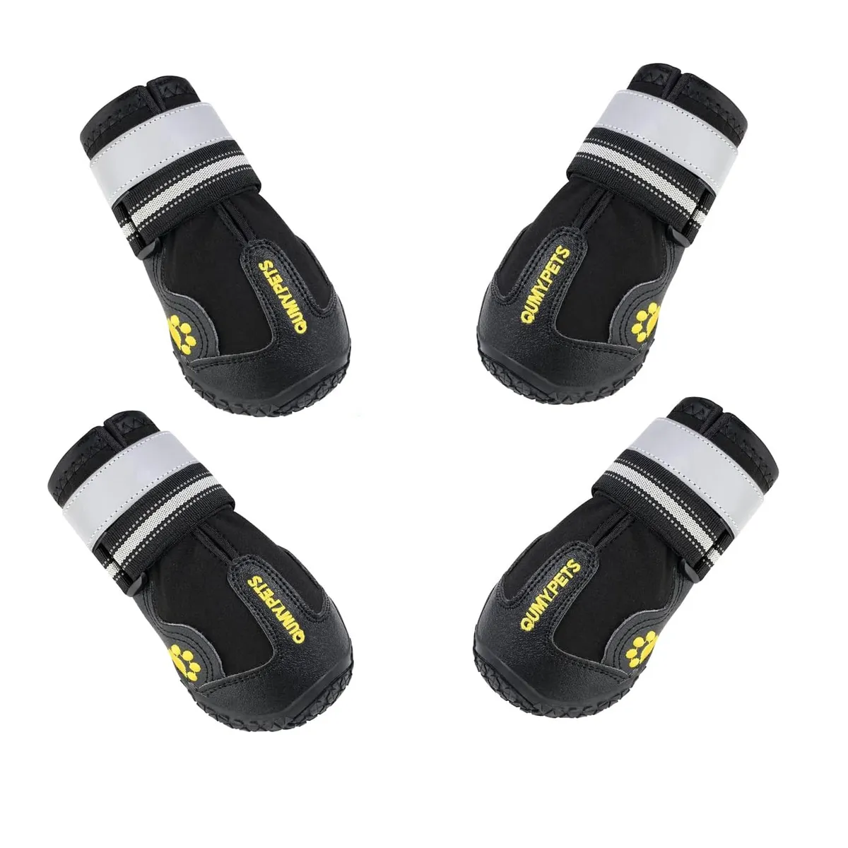 LELOX - Zapatos para perros Negro Talla 8