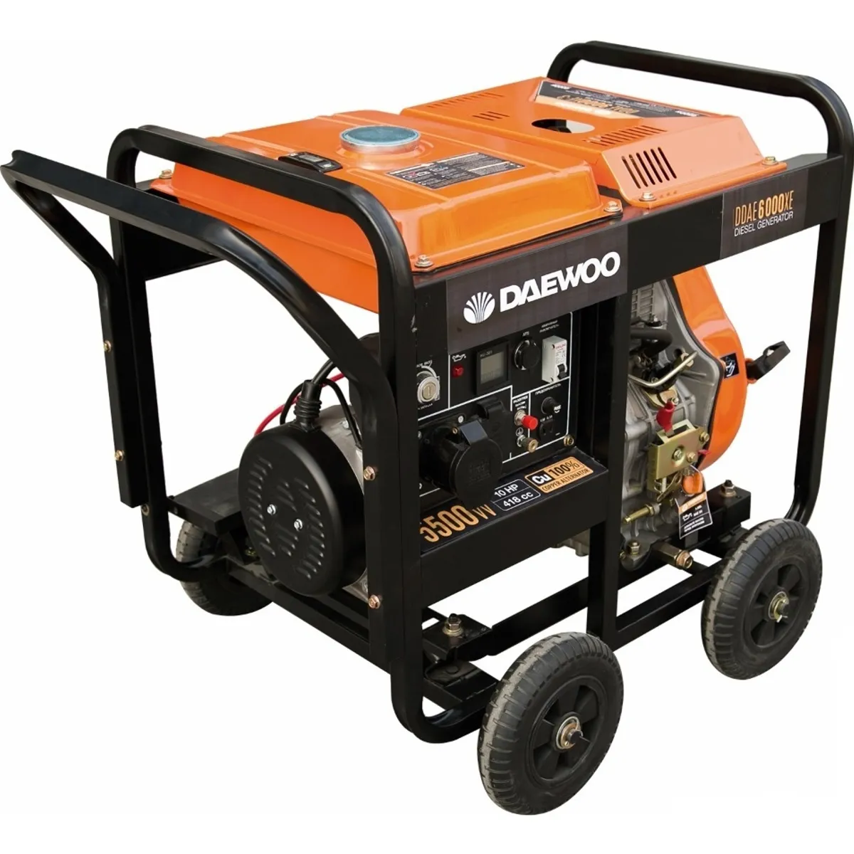 DAEWOO - Generador Electrico 5 Kw Daewoo DDAE6000XE Diesel 10 Hp…