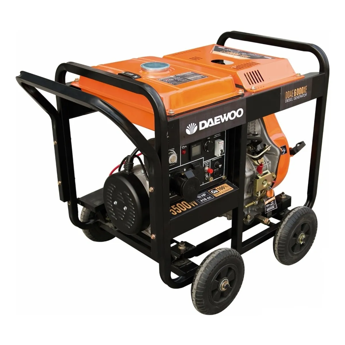 DAEWOO - Generador Electrico 5 Kw Daewoo DDAE6000XE Diesel 10 Hp…