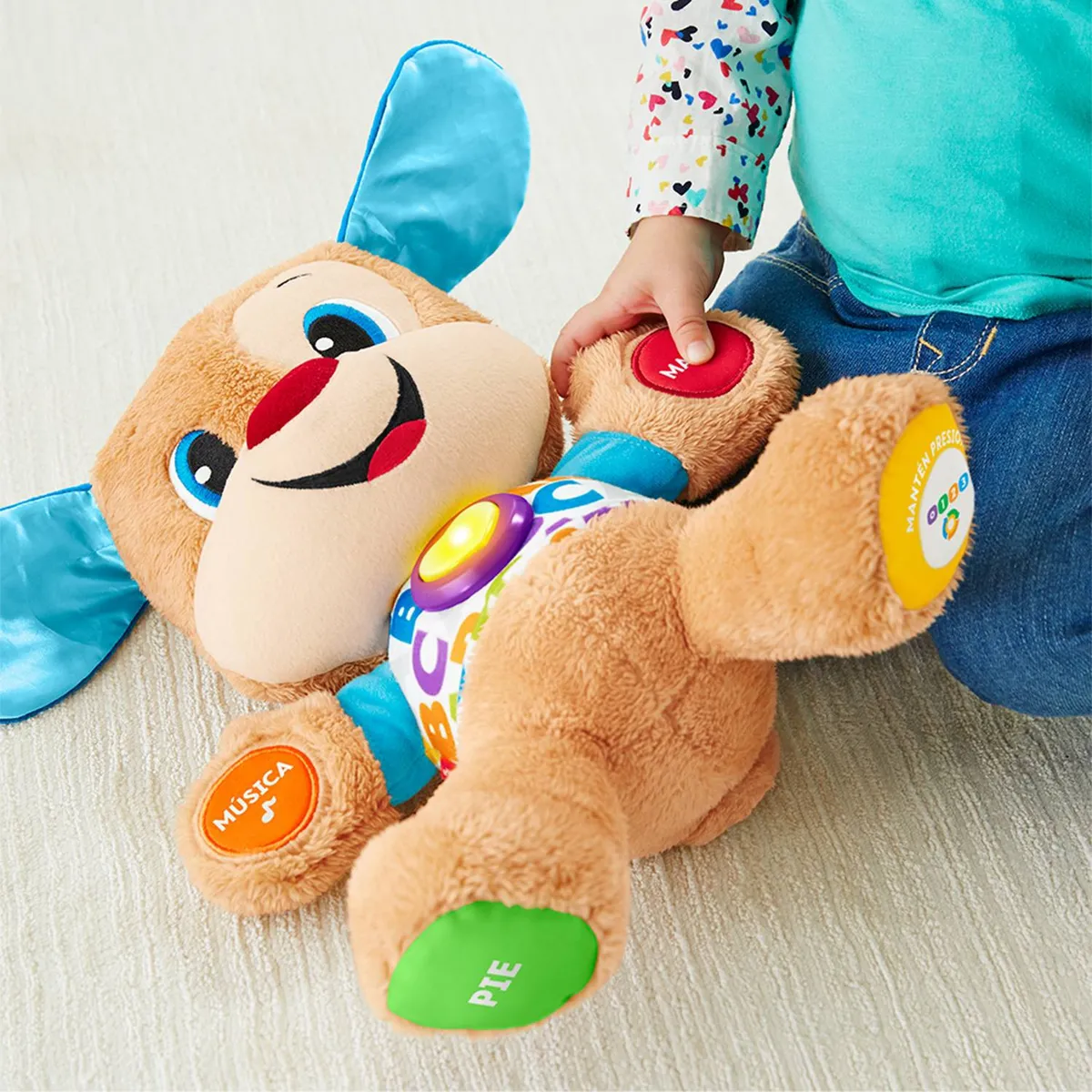 FISHER PRICE - Peluche Hermanito Aprende Conmigo Fisher Price