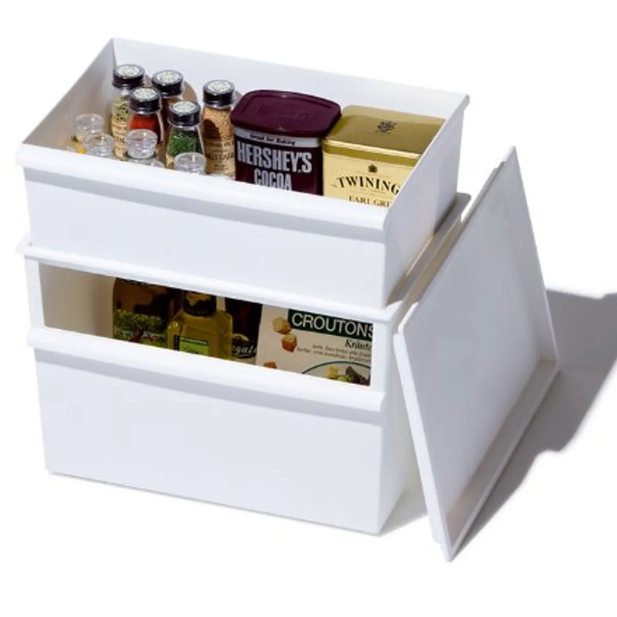 LIKE-IT - Caja Organizadora Modular Like-It  – Sistema Apilable Serie JTR. Fabricada en Japon.