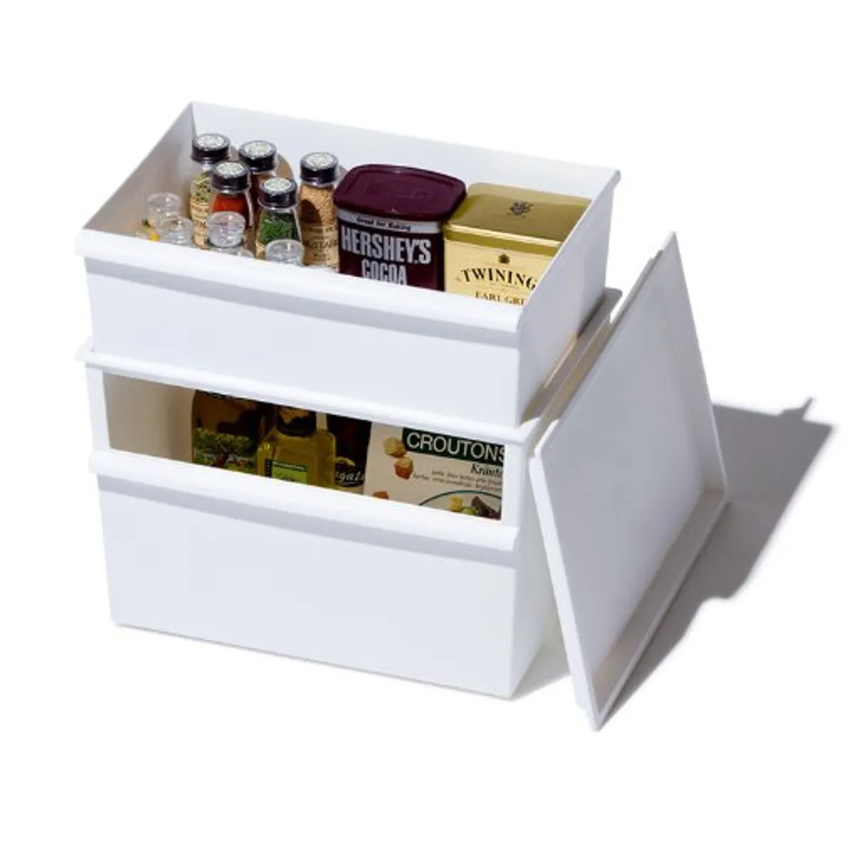 LIKE-IT - Caja Organizadora Modular Like-It  – Sistema Apilable Serie JTR. Fabricada en Japon.