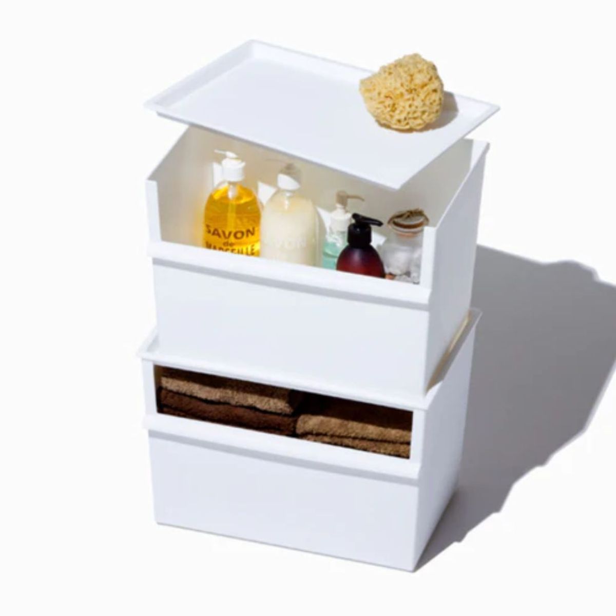 LIKE-IT - Tapa Like-It para Cajas Serie JTR  Organización Modular Apilable Fabricada en Japon