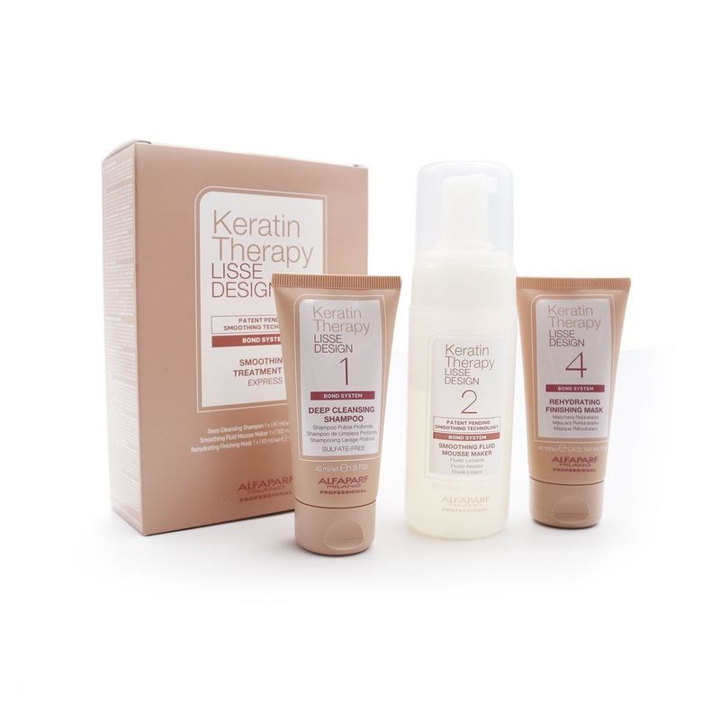 ALFAPARF MILANO - Mini Kit Express Keratina Alisado Alfaparf Lisse Design