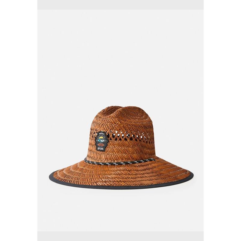 RIP CURL - Sombrero Logo Straw Beige Hombre Rip Curl