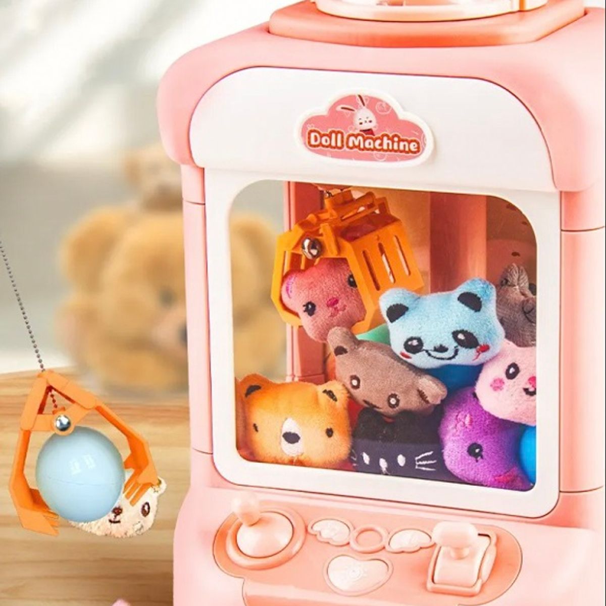 GENERICO - Mini Máquina Expendedora Peluches Juguete