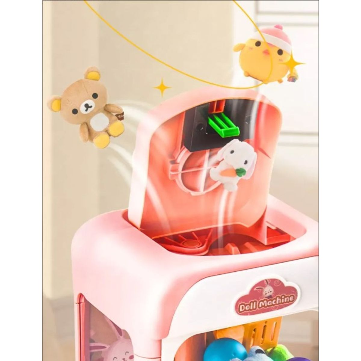 GENERICO - Mini Máquina Expendedora Peluches Juguete